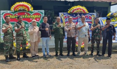 Moment HUT TNI ke 80, Koramil 0110/Labuan diberi kejutan Surprise.