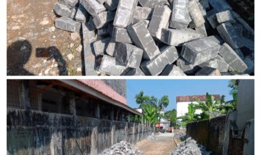 Gelap dan Berbahaya! Proyek Paving Block di Sobang Abaikan Transparansi dan Keselamatan Kerja