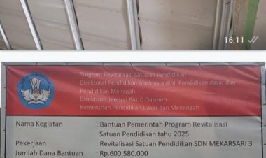GOWI Bongkar Dugaan Permainan Proyek! Revitalisasi SDN Mekarsari 3 Diduga Gunakan Baja Bekas Dan Abaikan K3