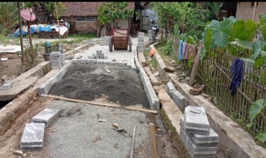 Pembangunan Proyek Paving Block Didesa Pagelaran Diduga Proyek Siluman.