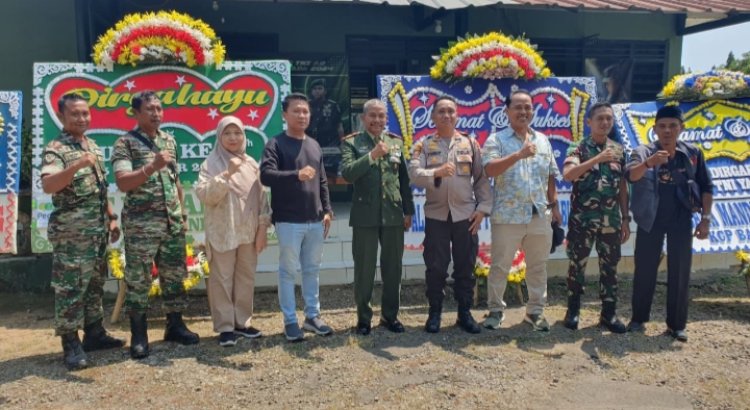 Moment HUT TNI ke 80, Koramil 0110/Labuan diberi kejutan Surprise.