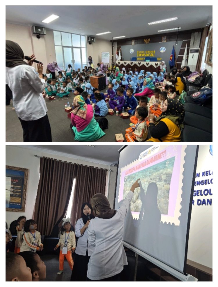HUT KKP ke 26, 130 Siswa Dan Guru TK Di Pandeglang Giatkan Kunjungan Dan Edukasi Mengenal Biota Laut Ke LPSPL Serang.