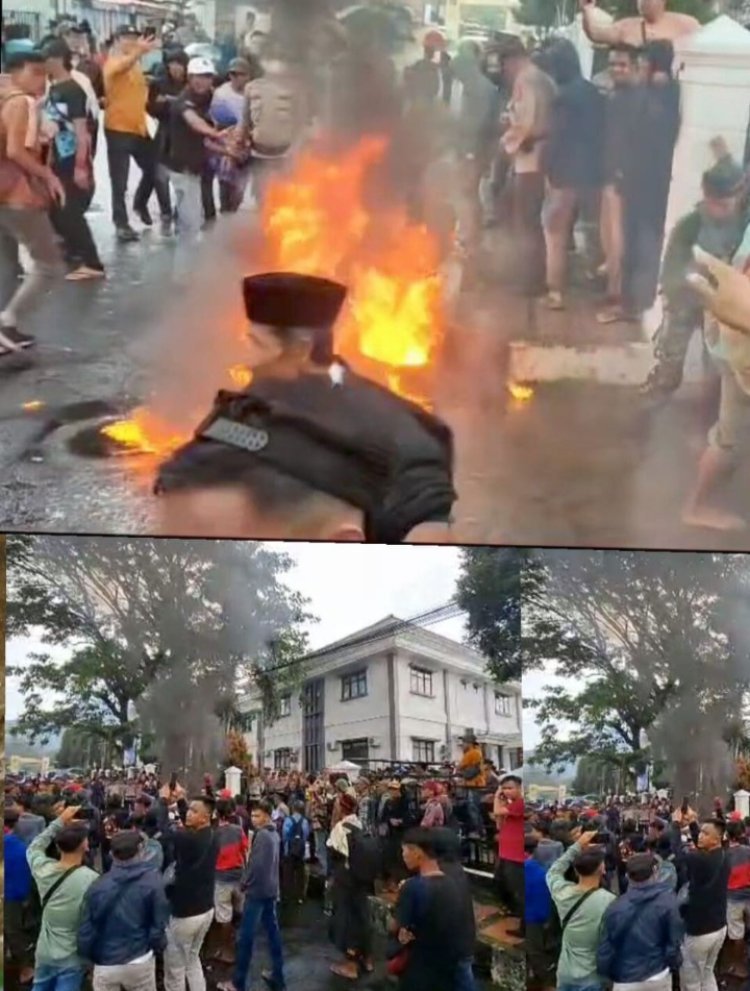Warga Rancapinang Tolak Perampasan Tanah oleh Kemenhan RI untuk Dijadikan Lokasi Latihan Militer.