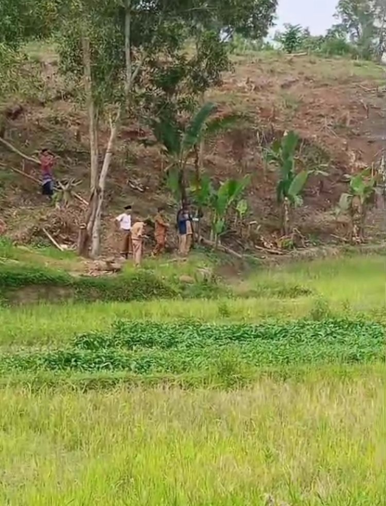 Aktivitas Tambang Di Jawilan Dinilai Cemari Pertanian Warga.