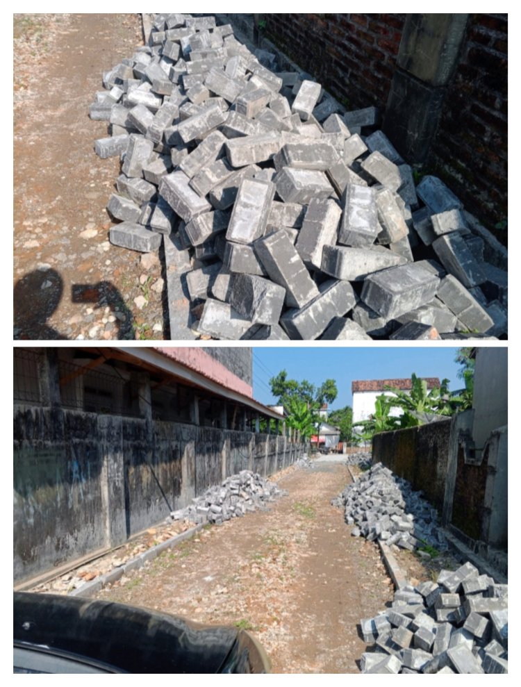 Gelap dan Berbahaya! Proyek Paving Block di Sobang Abaikan Transparansi dan Keselamatan Kerja