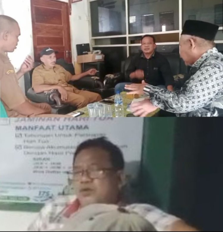 DPMPD berdalih! Abun Beserta Sejumlah Masyarakat Di kecamatan Sukaresmi Nuntut Hak Dan Pertanyakan Dugaan Penyimpangan Dana Desa.