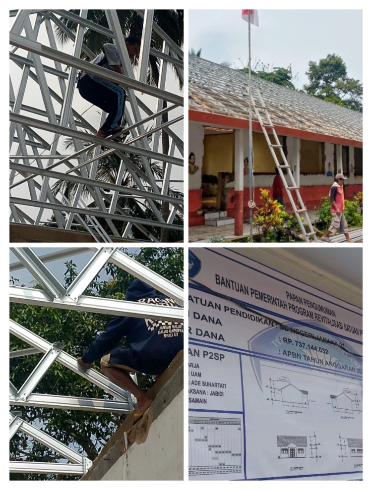 Diduga Demi Meraup Keuntungan Lebih Revitalisasi Sekolah Atau Ancaman Nyawa? Proyek SDN Janaka 1 Diduga Tak Terapkan SMK3 dan K3