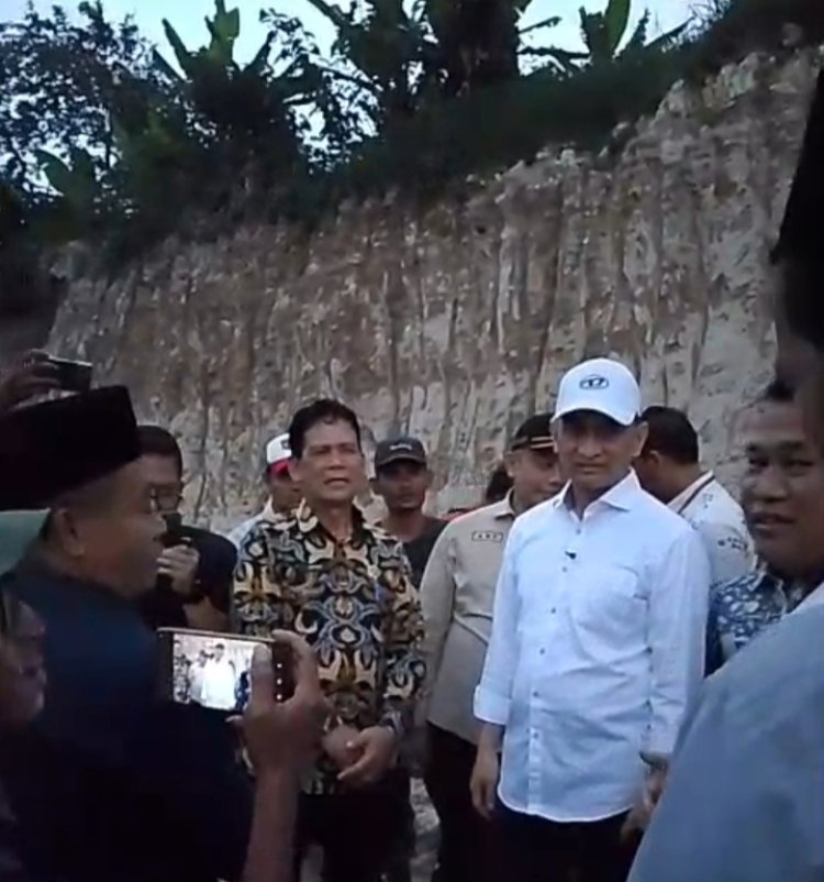 Wagub Banten Tinjau Tambang Pasir di Pagintungan, Warga Desak Penutupan Permanen Karena Rusak Lingkungan