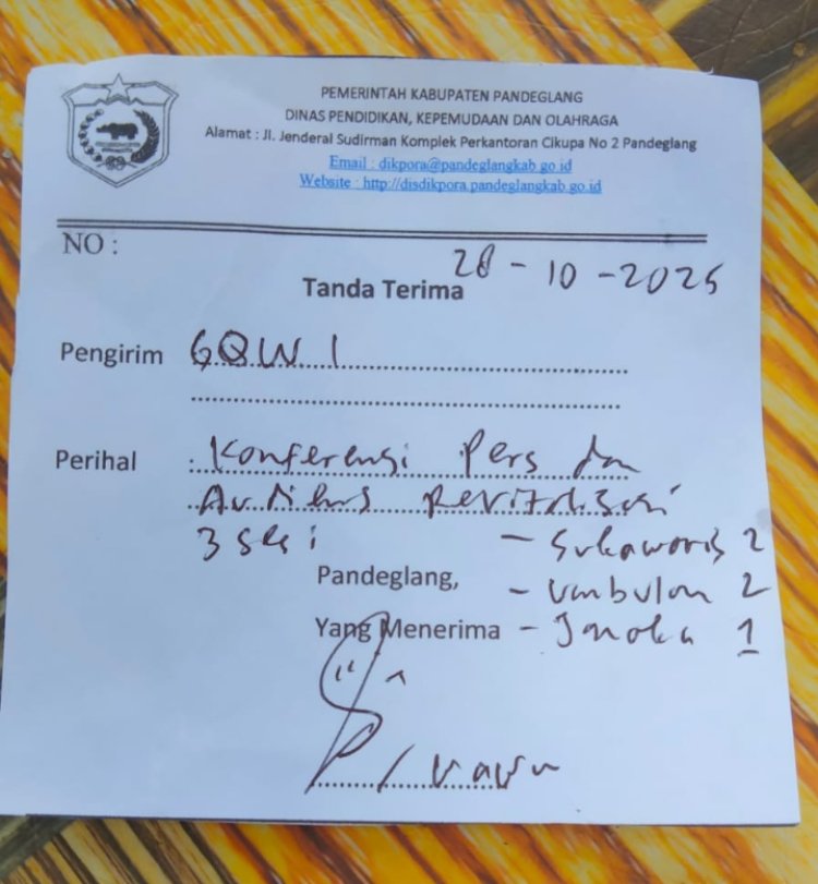 Bangunan Diduga Asal Jadi, Pekerja Tanpa APD — GOWI Akan Gelar Konferensi Pers, Desak Evaluasi Total Revitalisasi Sekolah Pandeglang!