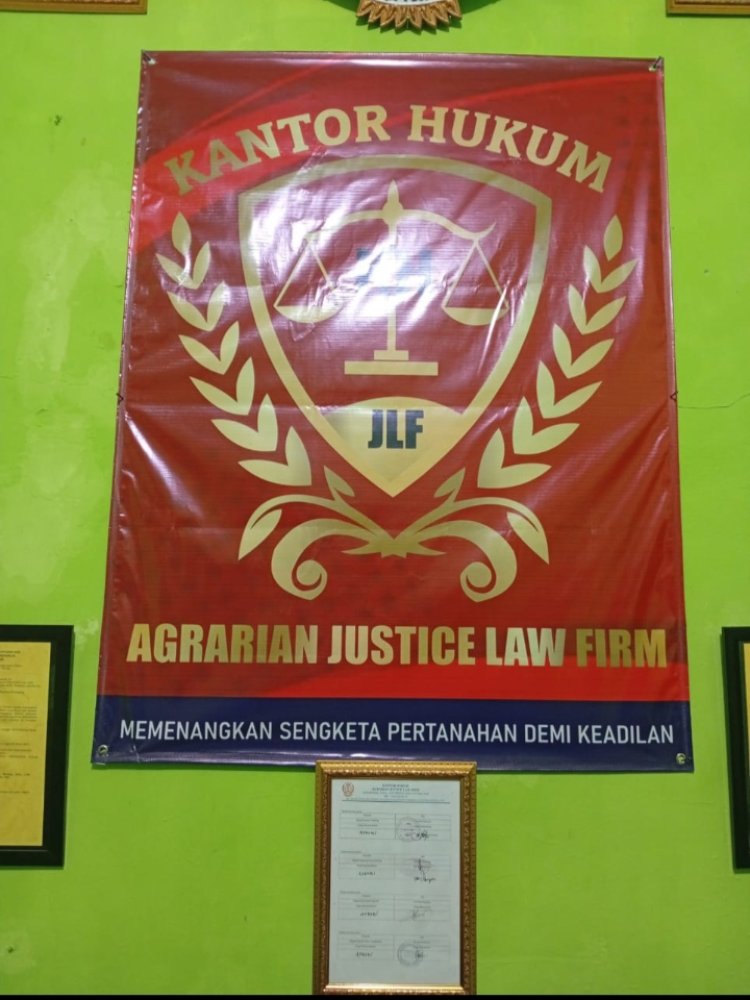 KUSNADI Kuasa Hukum Masyarakat Akan Menindak Lanjuti Pematokan Tanah Masyarakat