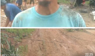 Masyarakat Swadaya Membangun Jalan--Tamparan Keras Bagi Pemerintah Kabupaten Pandeglang.