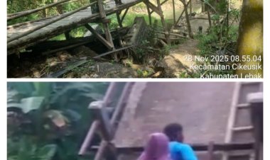 Viral di Medsos, Jembatan Blengbeng Disebut Berbahaya — Danramil Minta Perbaikan Diprioritaskan