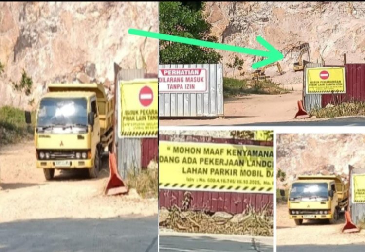 Dugaan Penyalahgunaan Izin Land Clearing, Tambang Pasir Kuarsa ilegal di Sukabumi Bandar Lampung Merajalela