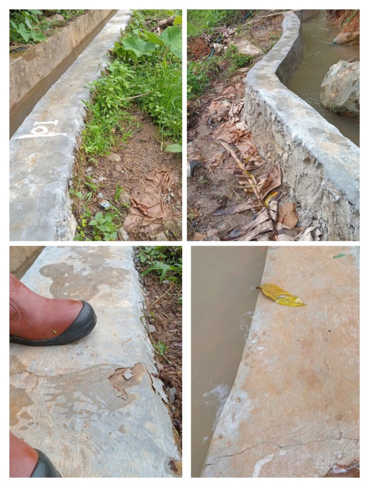 Pengerjaan Irigasi Didesa Desa Nanggerang Kecamatan Cirinten Diduga Kangkangi Undang Undang KIP Serta Asjad.