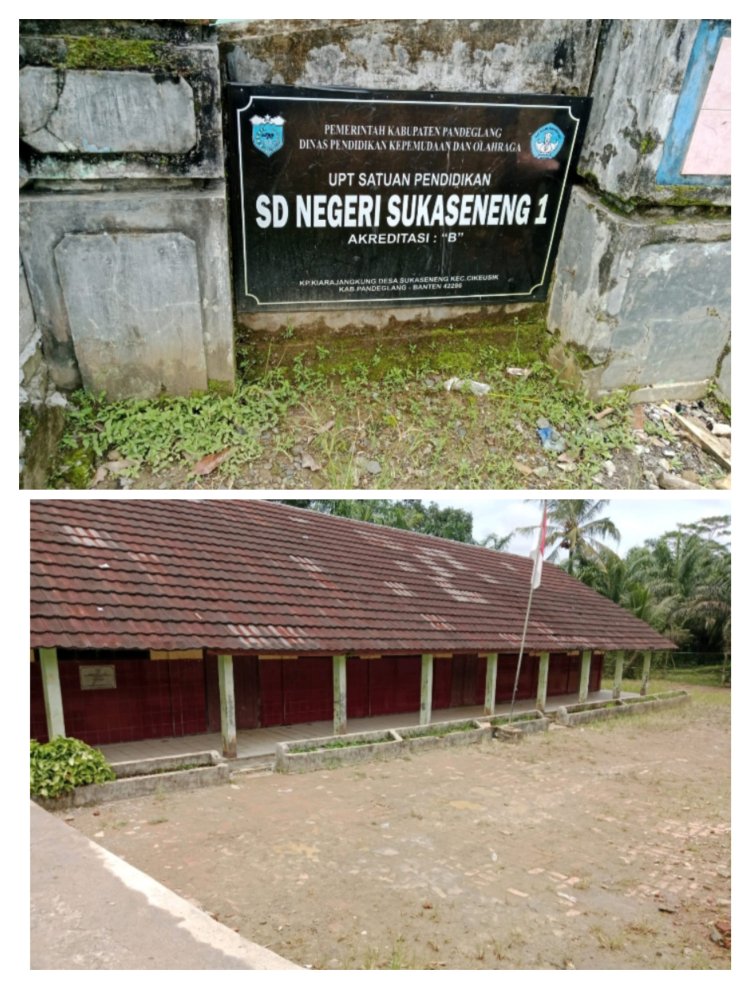 Transparansi Mandek, Pengelolaan Dana BOS SDN Sukaseneng 1 Diduga Tidak Beres