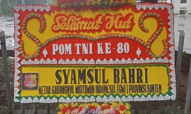 GWI DPD Banten Beri Ucapan Selamat HUT PUSPOM TNI Ke 80