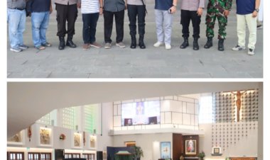 Operasi Lilin Nataru 2025, Kapolres Tangsel Cek Langsung Kesiapan Ibadah Natal di Gereja St. Perawan Maria