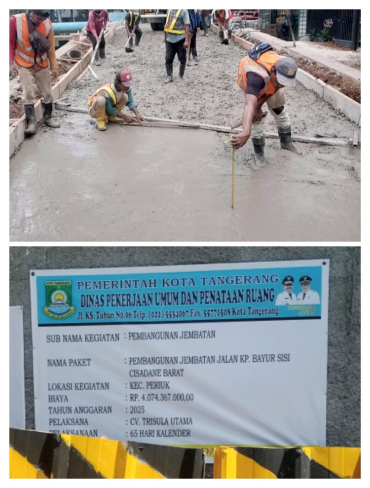 Proyek Pembangunan Jembatan Di Bayur  Bekisting Benol Tidak Dipasang, Pengawas Klaim Ukuran Tetap Sesuai Standar