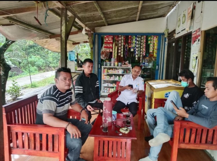 Silaturahmi Hangat AWDI, Insan Media, dan Pemdes Lebak di Warung Sederhana