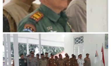 Danramil 0106/Menes Kodim 0601/Pandeglang Hadiri Acara Peringatan Hari Desa Nasional 15 Januari 2026.