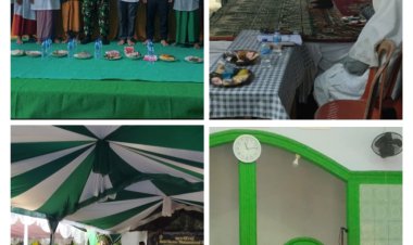 Danramil 0106 Menes Hadiri Peringatan Isra Mi'raj Didesa Purwaraja 