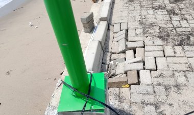 GWI Sorot Dugaan Pembangunan Kampung Nelayan Merah Putih Di Cikiruh Wetan Tak Sesuai Spek Dan Abaikan APD