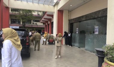 Gempa Bantul Terasa di Klaten,  Pegawai Pemkab  Berlarian Keluar Gedung 
