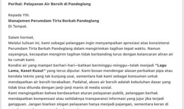 PERUMDAM Tirta Berkah Diprotes Warga Dan Jadi Sorotan Publik 