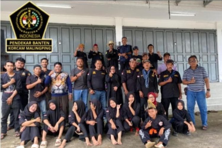Ajang Silaturahmi Pendekar Banten Korcam Malingping Bersama Para Padepokan Dan Tokoh Budaya