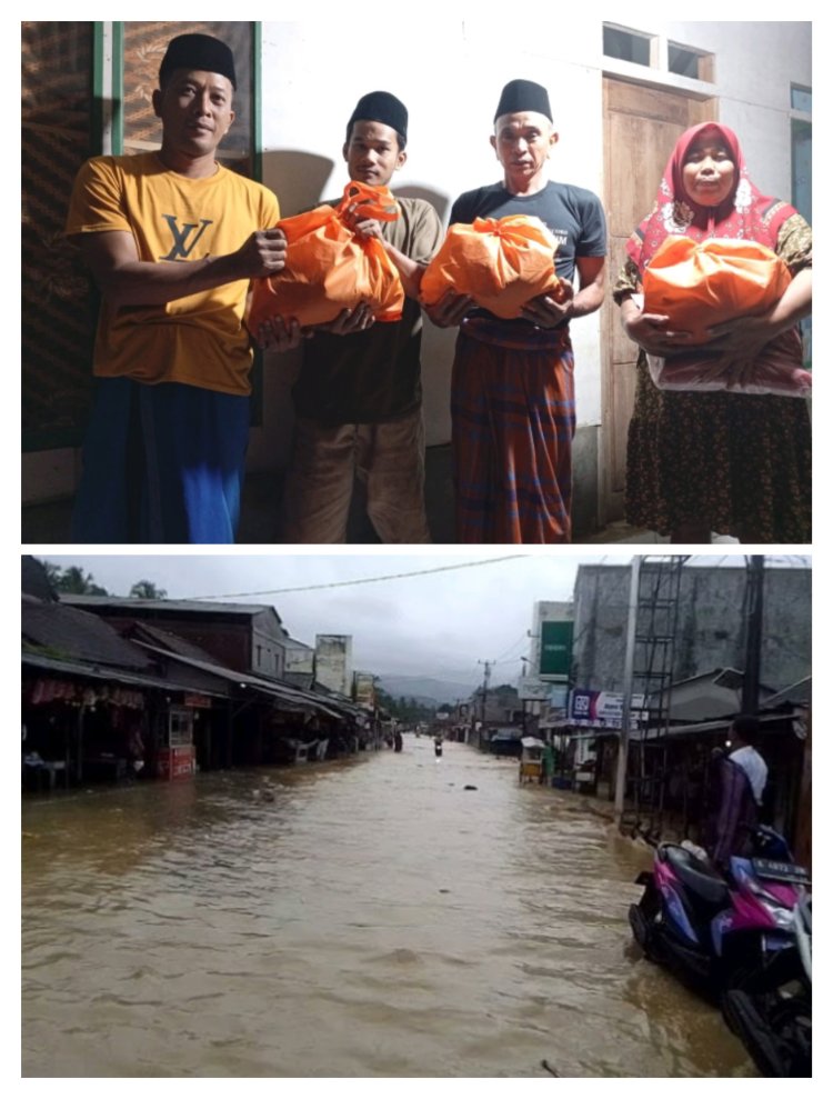 Dinas Sosial Kabupaten Pandeglang Bagian Bantuan Korban Banjir Di Kecamatan Sumur 