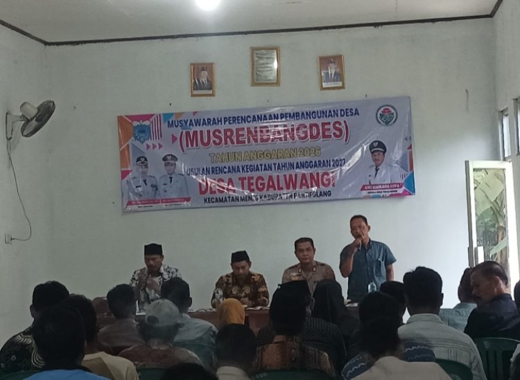 Desa  Tegal Wangi Sukses Laksanakan Musrenbangdes 2026 Rencana Kegiatan Tahun 2027