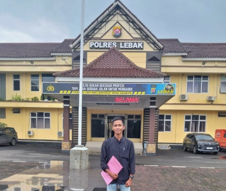 Pemerhati Pendidikan Laporkan Dugaan Korupsi dan Pungli Dana PIP 2024 ke Polres Lebak