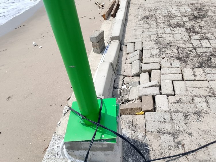 GWI Sorot Dugaan Pembangunan Kampung Nelayan Merah Putih Di Cikiruh Wetan Tak Sesuai Spek Dan Abaikan APD