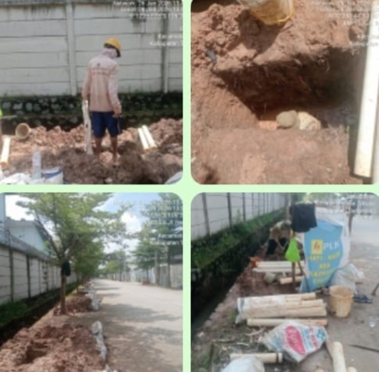 Pekerjaan Galian Kabel PLN Diduga Tak Sesuai SOP Dan Labrak APD Diduga Lemahnya Pengawasan 