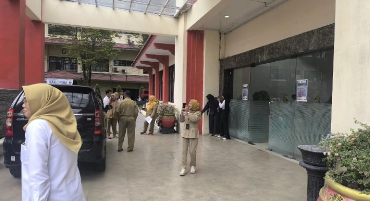 Gempa Bantul Terasa di Klaten,  Pegawai Pemkab  Berlarian Keluar Gedung 