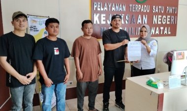 AMP-Mandakor Laporkan Ke Kejaksaan Penggunaan Anggaran Dunas Pendidikan MADINA Th 2025