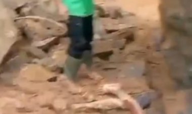 Tambang Galian Batu Diduga Ilegal Kawasan Perhutani Ciakar Gunung Kencana Memakan Korban.