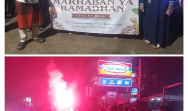 Warga Karawaci Ilir RW 03 Gelar Pawai Obor Penuh Semangat Kebersamaan