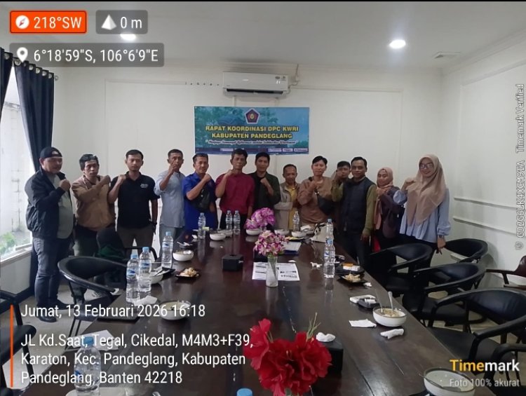 DPC KWRI Pandeglang Gelar RAKOR 2026