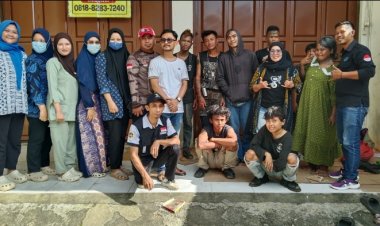 Tim dari Dinsos Kabupaten Lebak, Respek Peduli Lebak Dan Puskesmas Binuangeun Bantu Pulangkan Anak Jalanan Yang Dalam Keadaan Hamil