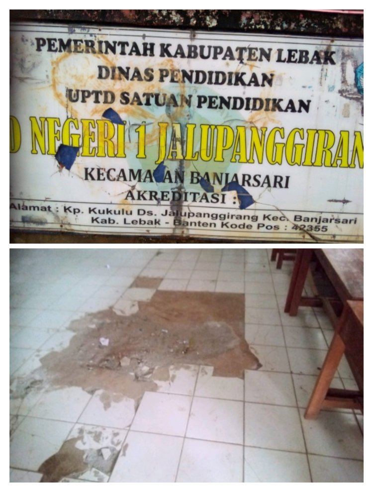 Diduga Langgar Prinsip Keterbukaan, Dana BOS di SDN Jalupanggirang 1 Disorot YBH PBHNI Banten