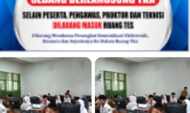 Tes Kemampuan Akademik (TKA) SMP N 1 Pulosari Mulai Dilaksanakan, Membentuk Jati Diri Siswa 