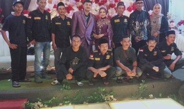 Silatuhrahmi Keluarga Besar Pendekar Banten, Sambil Menghadiri Resepsi Pernikahan Anak Dari Ketua JBB Cikeusik.