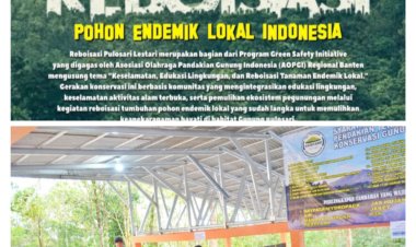 Reboisasi Gunung Pulosari Akan Dilaksanakan, Melalui Pendakian Villa Emas Pulosari 