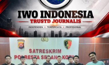 IWO-I banten Apresiasi Kerja Polres Serang Kota,Tangkap PelakuTtipu Gelap Yang Mengaku Buser.