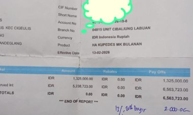 Dugaan Hilangnya Sertifikat Jaminan Nasabah Di Bank BRI Cibaliung Jadi Sorotan GWI