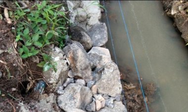 GWI Soroti Dugaan Pengerjaan TPT di Desa Curugbarang-Cieupeucang Dari UPTD Provinsi Banten Asjad.