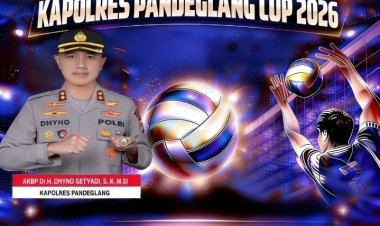 Pendaftaran 1-16 Mei di Polsek Panimbang, Servis Pertama 18 Mei di Kp. Brebes/Awi Koneng. GWI Apresiasi Kapolres Pandeglang Rangkul Pemuda Lewat Olahraga