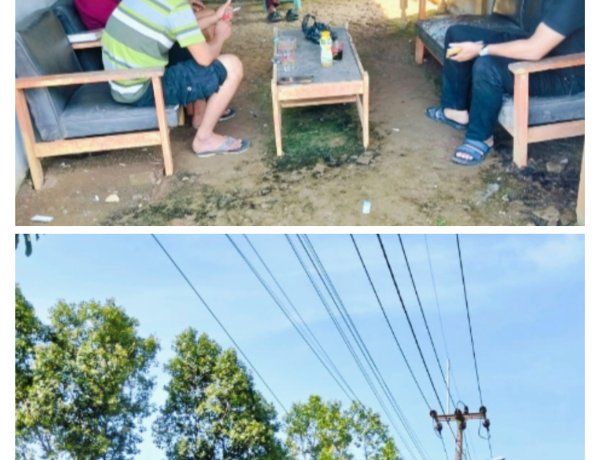 Terima Laporan Warga Polsek Pulosari Polres Pandeglang, Terkait Jatuhnya Korban Berkendara Akibat Kabel Wifi