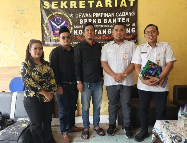 Kesbangpol Verifikasi Sekretariat, DPC BPPKB Banten Tangerang Kota Perkuat Legalitas Organisasi